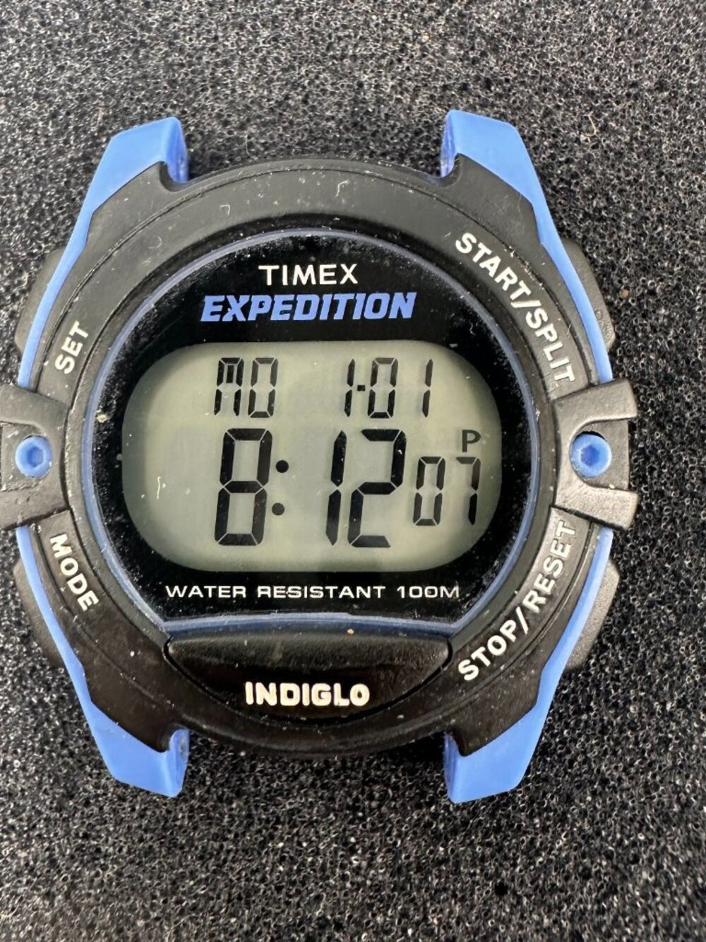 3/$30 Timex Expedition Digital Watch Men Women Black Blue No Band